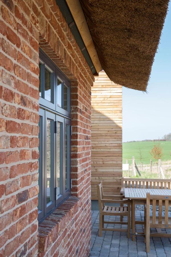 Reetdorf Geltinger Birk Atelierhaus Schilfinsel Villa Nieby  Eksteriør billede