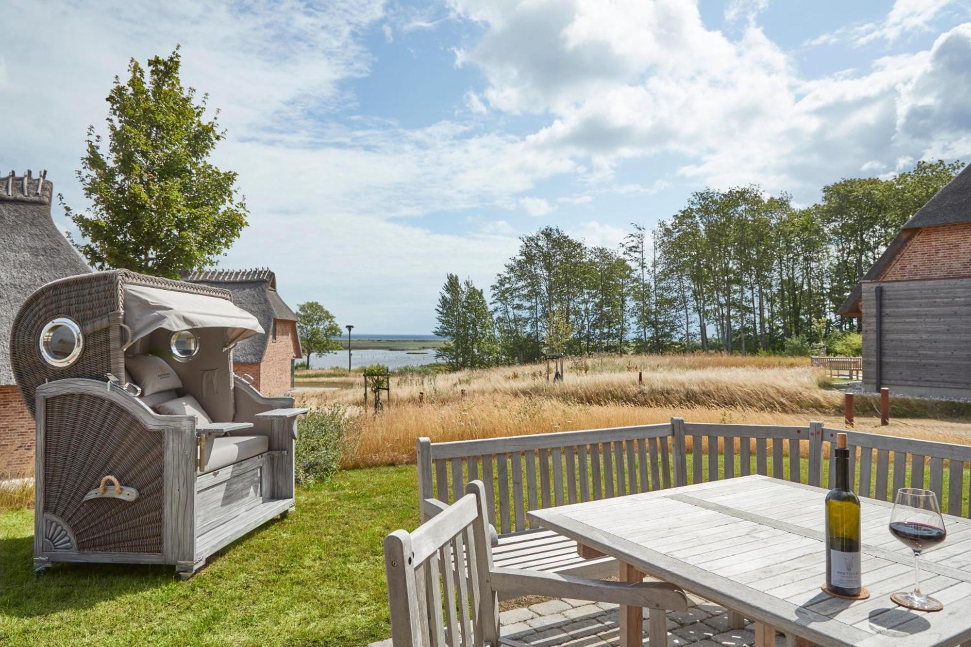 Reetdorf Geltinger Birk Atelierhaus Schilfinsel Villa Nieby  Eksteriør billede