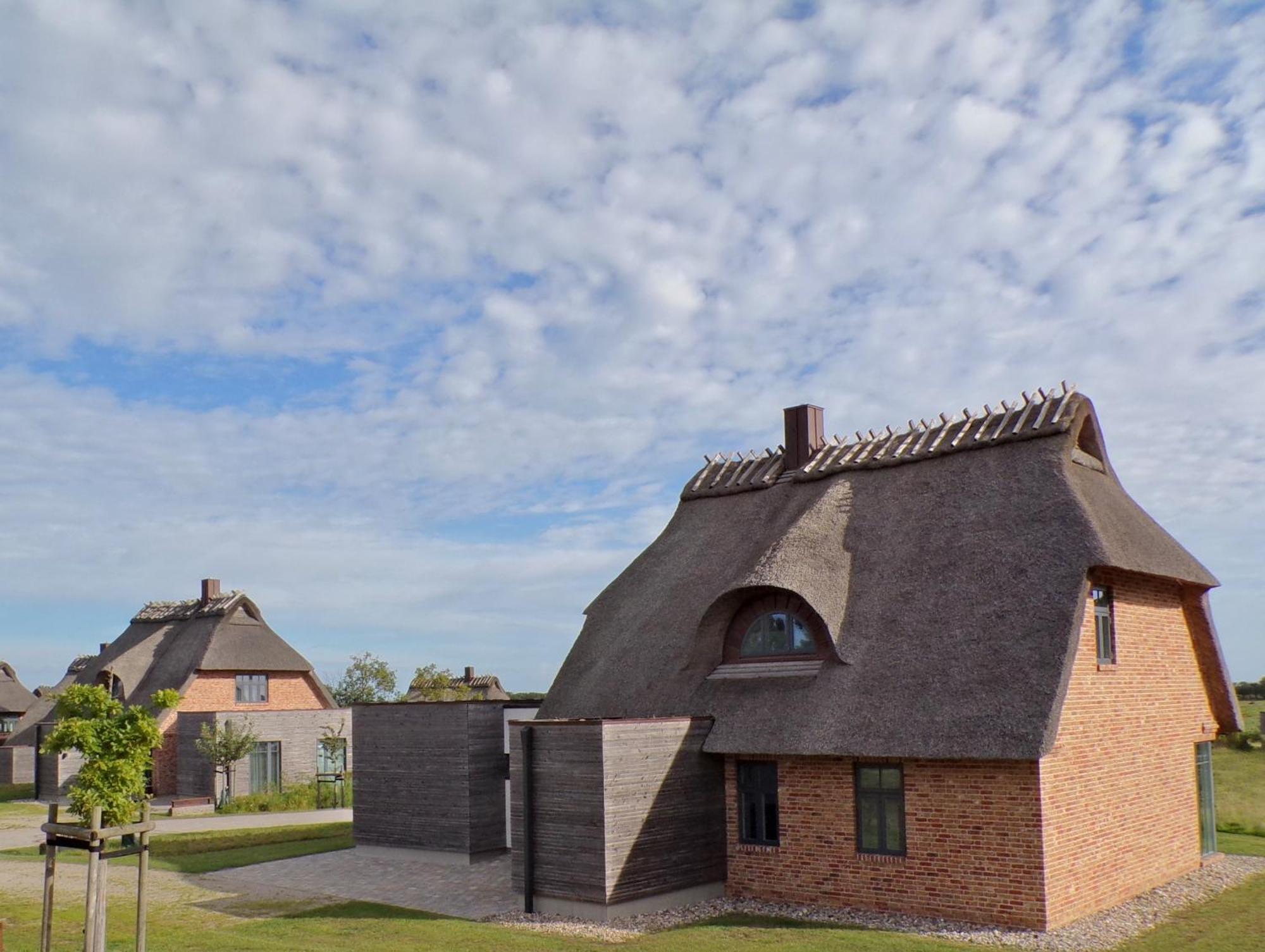 Reetdorf Geltinger Birk Atelierhaus Schilfinsel Villa Nieby  Eksteriør billede